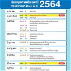 เช็คสลากกินแบ่งรัฐบาล 1 ธันวาคม 2564